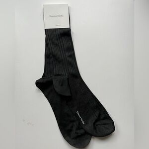 Simone Rocha Elegant Black Dress Socks